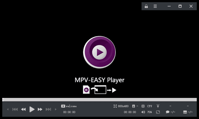 图片[1] - MPV-EASY Player(多媒体播放器) v0.39.0.2 中文绿色版 - 青笺杂货铺 - 软件资源下载分享
