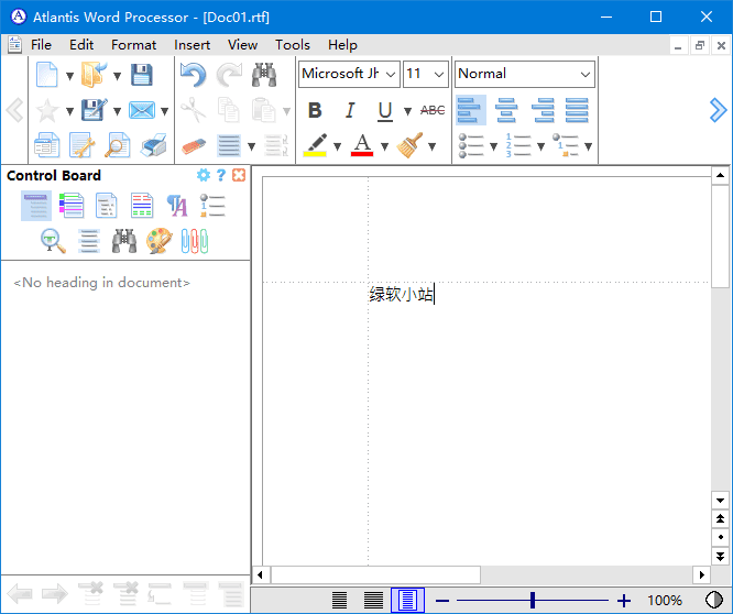 图片[1] - Atlantis Word Processor(文字处理软件) v4.4.4.3 便携版 - 青笺杂货铺 - 软件资源下载分享
