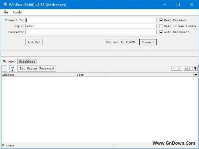图片[1] - WinBox(远程管理MikroTik路由器) v3.40 免费版 - 青笺杂货铺 - 软件资源下载分享