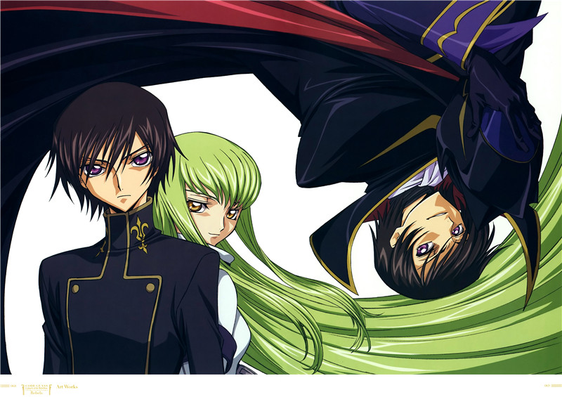 动漫反叛的鲁路修鲁鲁修官方设定画集画册原画插画美术资料合集[2506P-3.35G]