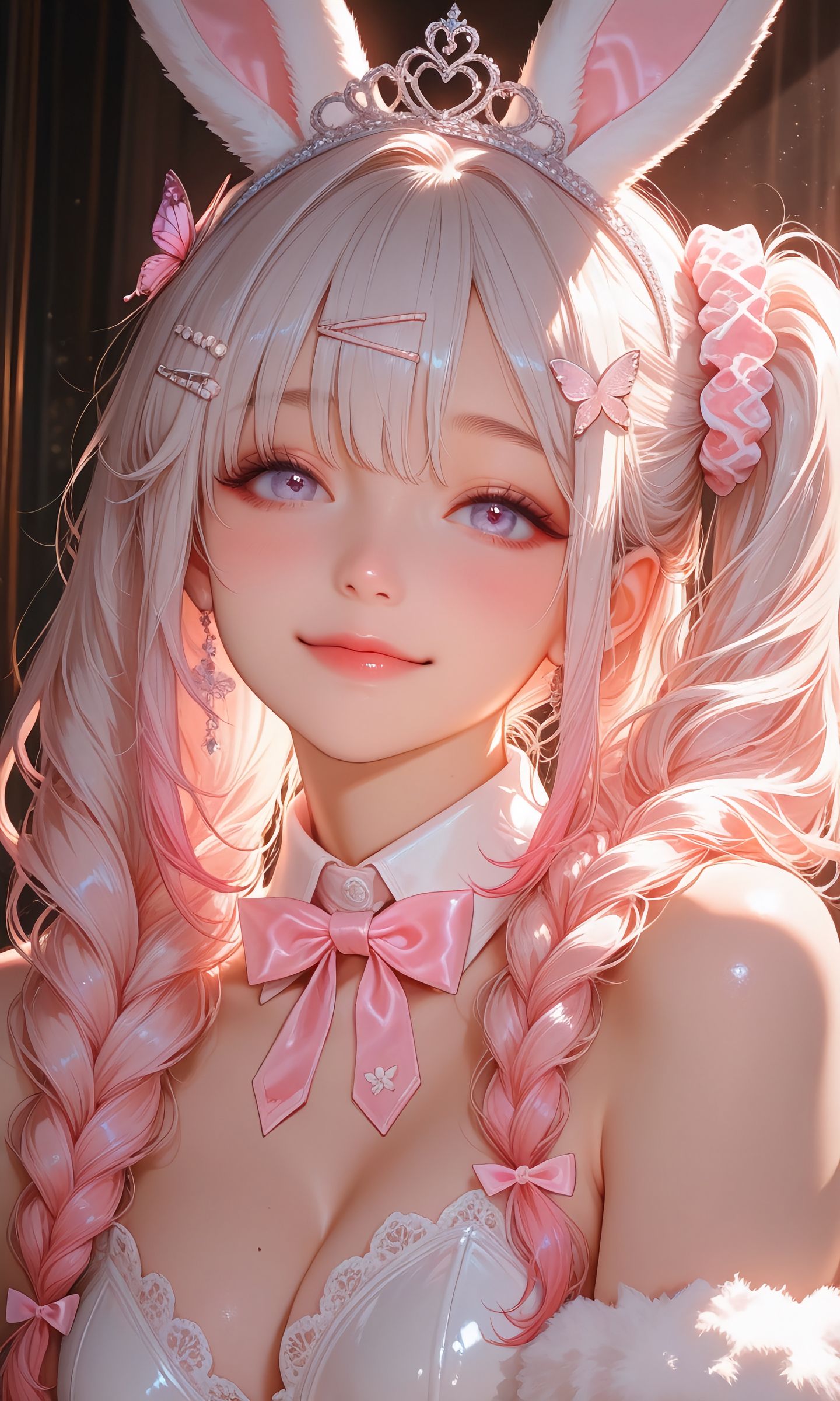 甜美少女系列 二次元 美女 粉色发 高清 - 幻域写真 - cosplay高清美图分享平台