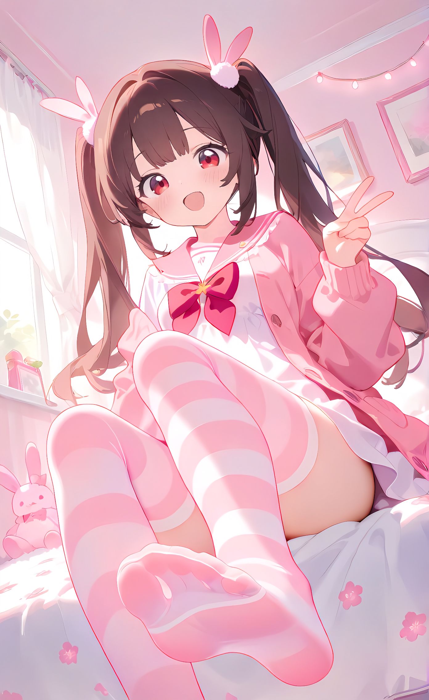 二次元 美图壁纸 萝莉少女 粉色系 - 幻域写真 - cosplay高清美图分享平台