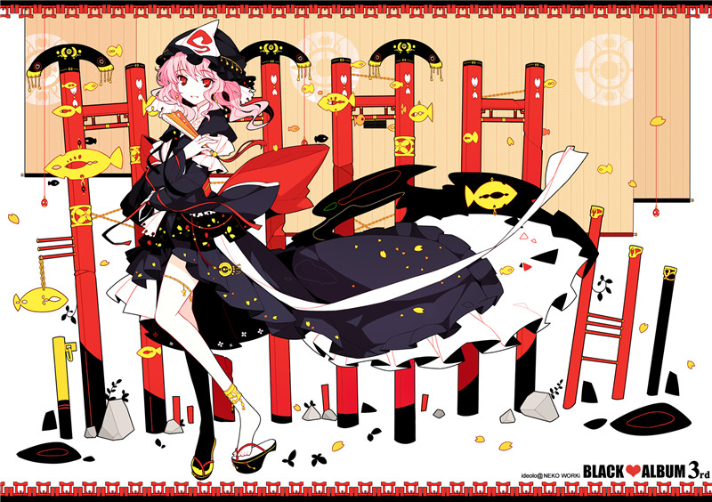 图片[3] - 东方project西行寺幽幽子壁纸图包原画插画素材P站同人图合集 - 幻域写真 - cosplay高清美图分享平台