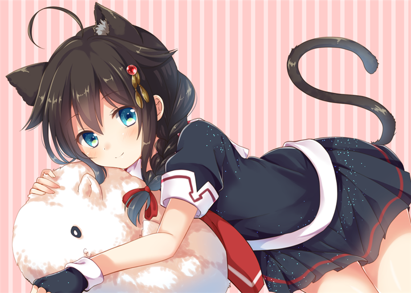 图片[5] - 舰队Collection(舰娘)角色时雨同人高清壁纸图包合集 - 幻域写真 - cosplay高清美图分享平台