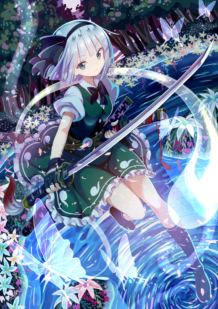 图片[1] - 东方project系列角色魂魄妖梦同人图集原画 - 幻域写真 - cosplay高清美图分享平台