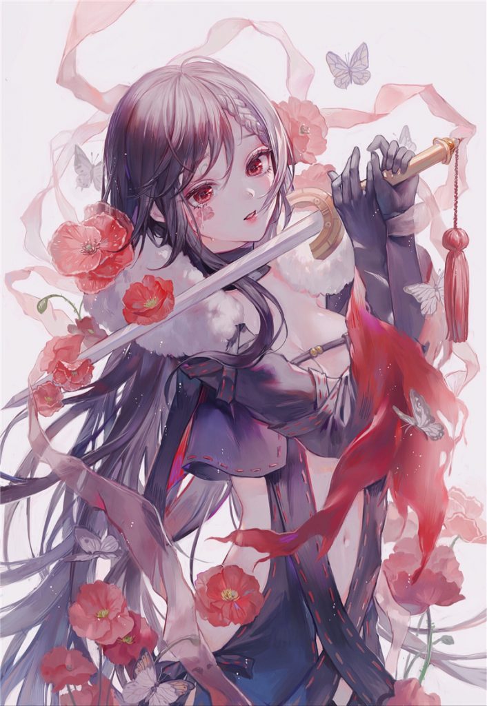 图片[6] - fate/FGO系列角色虞美人图集原画插画P站同人图片素材 - 幻域写真 - cosplay高清美图分享平台