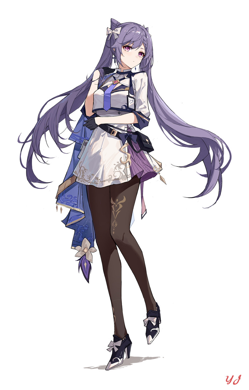 原神刻晴官方立绘pixiv图集插画4K8K壁纸海报图片CG素材美术资料(二期更新)[5857P-19.1G]