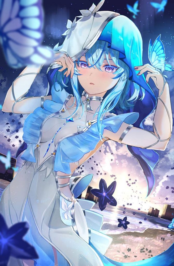 图片[22] - 鸣潮(Wuthering Waves)的人气角色守岸人(The Shorekeeper)的高清角色图包 - 幻域写真 - cosplay高清美图分享平台