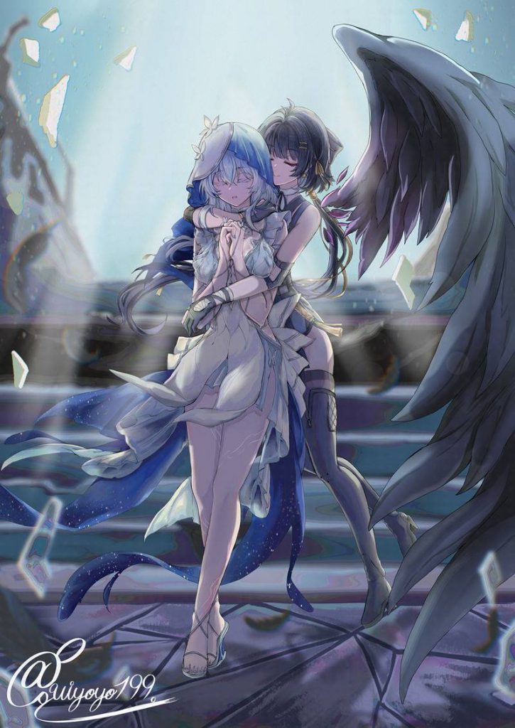 图片[2] - 鸣潮(Wuthering Waves)的人气角色守岸人(The Shorekeeper)的高清角色图包 - 幻域写真 - cosplay高清美图分享平台