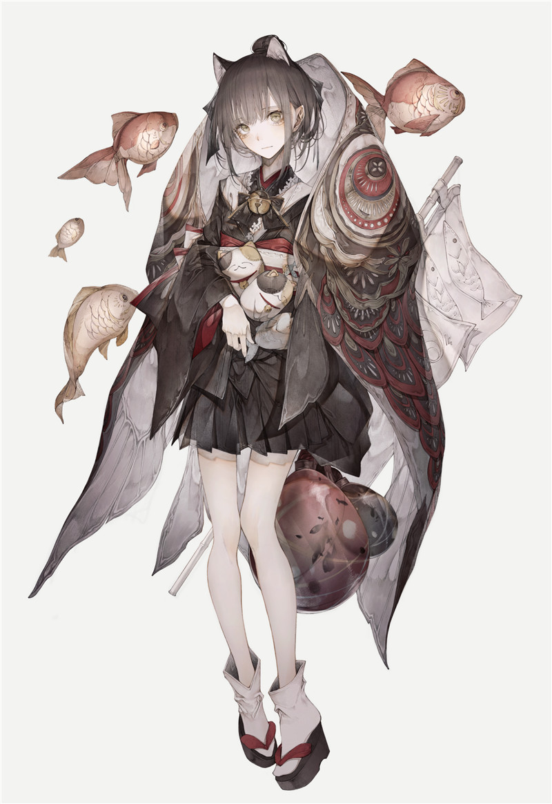 动漫萌系兽耳少女图集原画插画高清壁纸图片素材图包合集美术资料[5582P-14.5G]