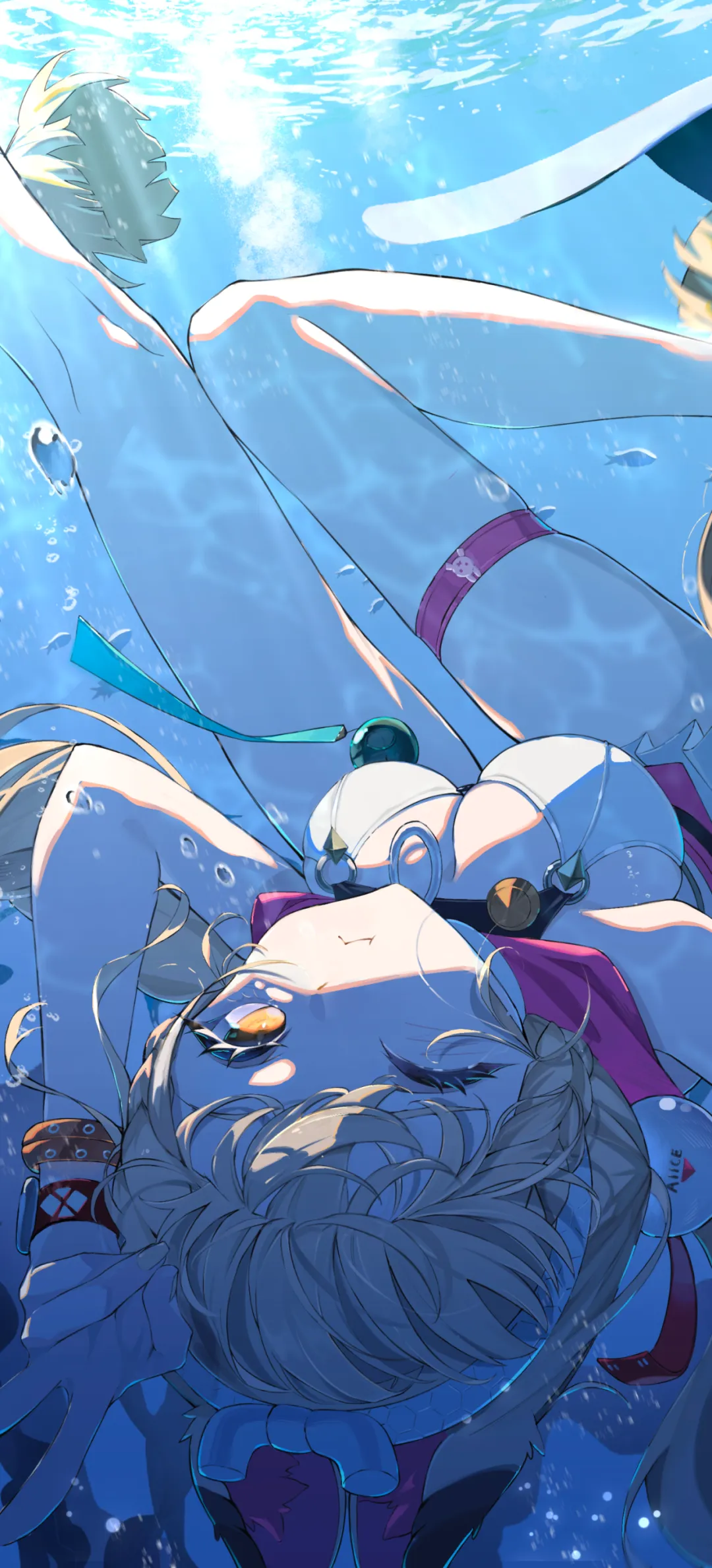 【动漫壁纸】蔚蓝档案 圣园未花 早濑优香 初音未来 绝区零 爱丽丝 天雨亚子 插画美图 - 幻域写真 - cosplay高清美图分享平台