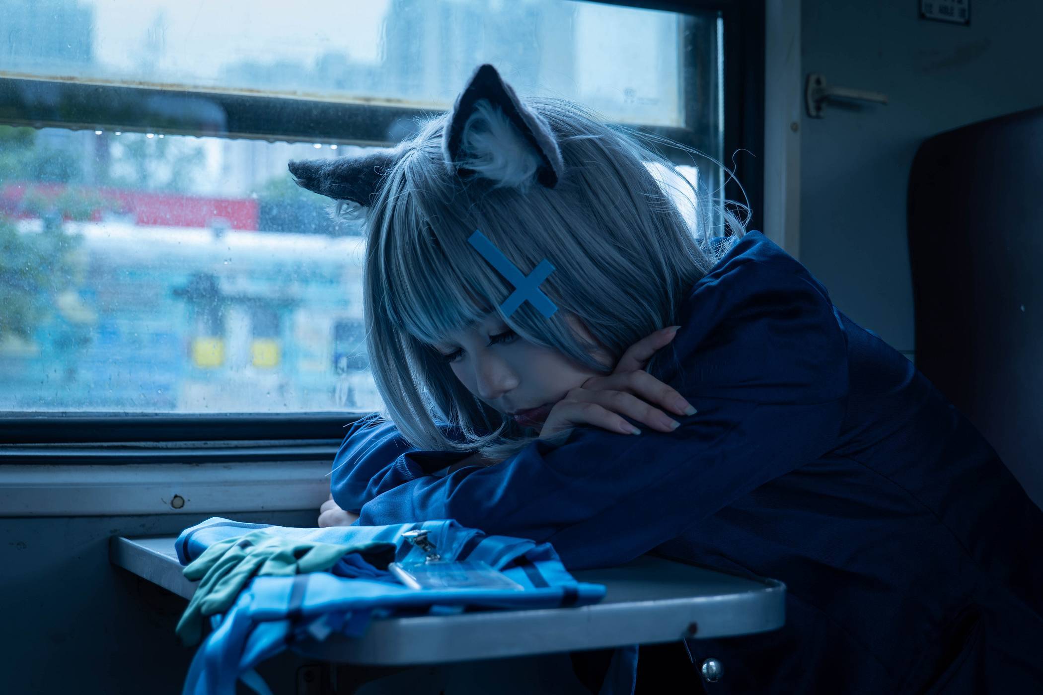 「碧蓝档案」砂狼白子 cosplay - 幻域写真 - cosplay高清美图分享平台