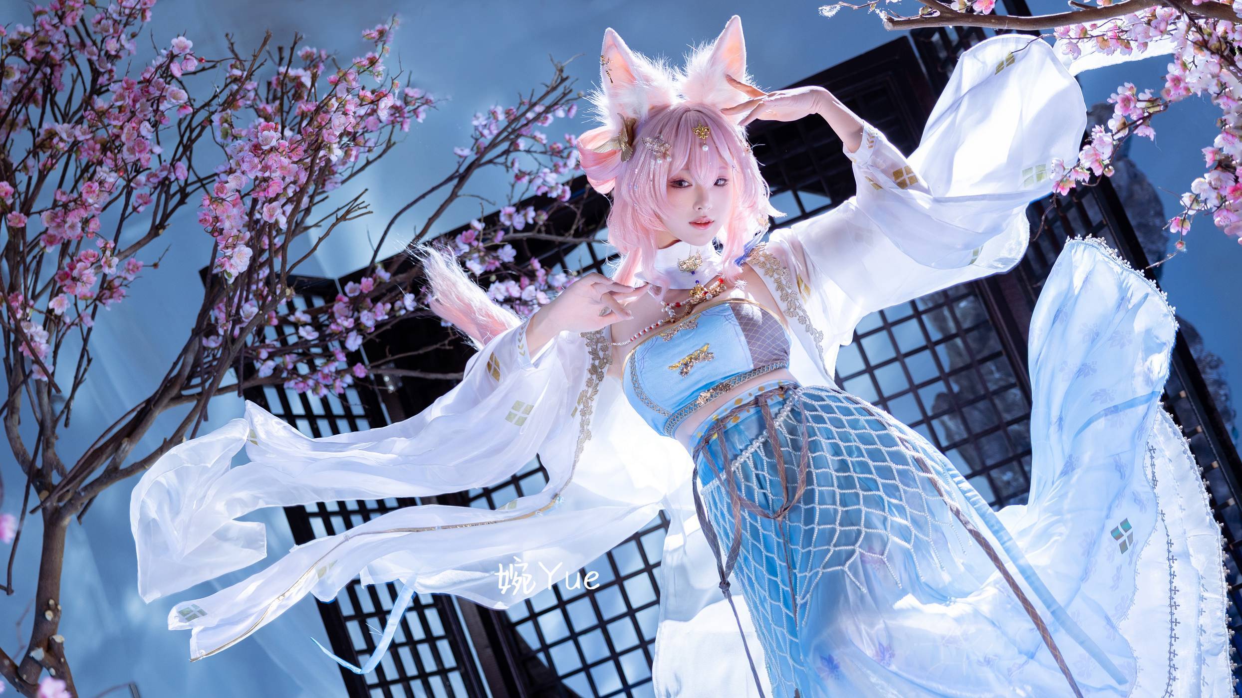 「明日方舟」鸿雪 cosplay - 幻域写真 - cosplay高清美图分享平台