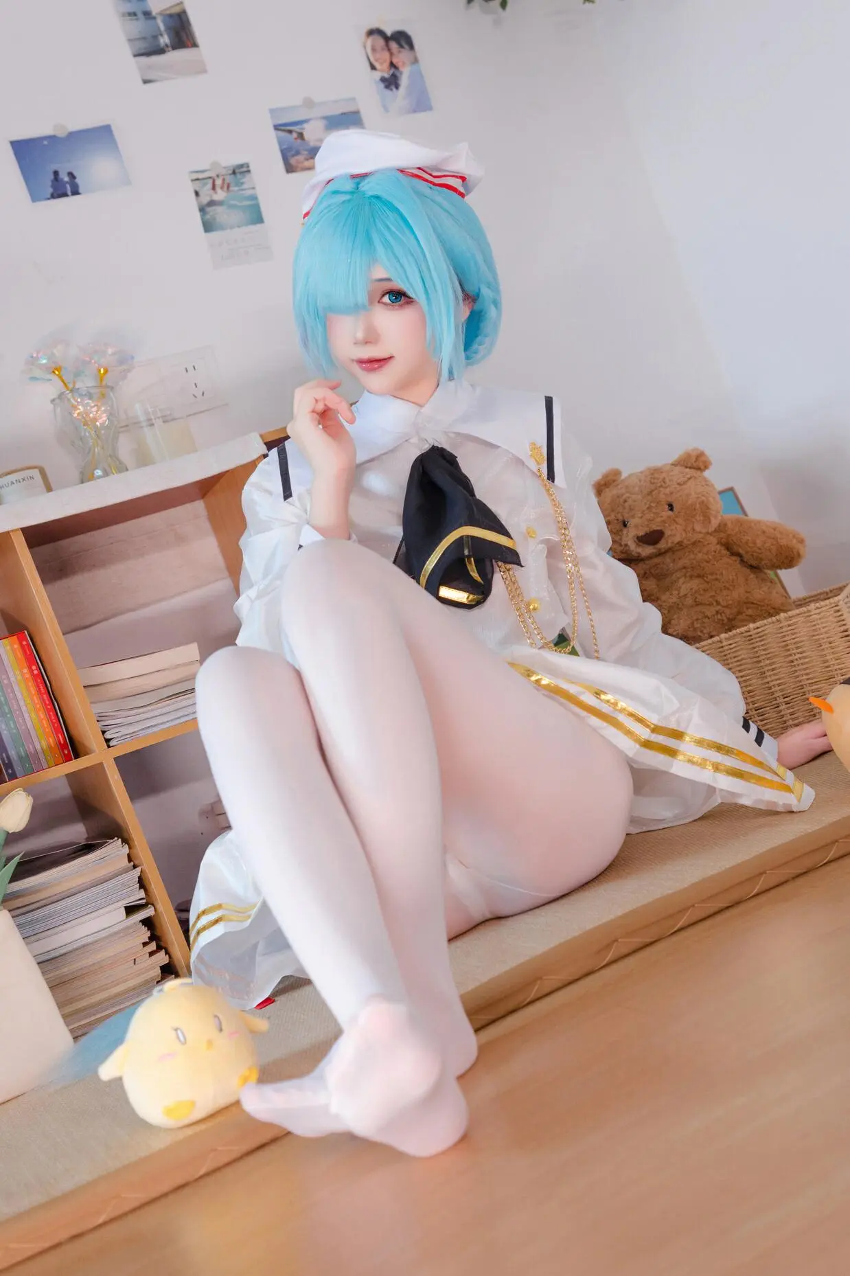 图片[7] - 雪晴Astra – 碧蓝航线 雅努斯·踌躇的换衣时间 - 幻域写真 - cosplay高清美图分享平台