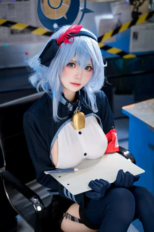 九柒喵 – 蔚蓝档案 天雨亚子 - 幻域写真 - cosplay高清美图分享平台