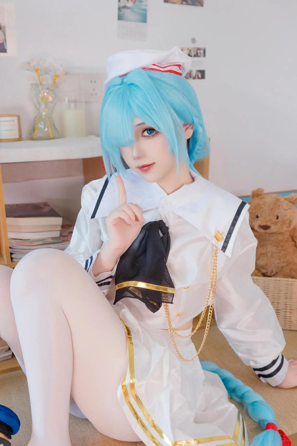 图片[2] - 雪晴Astra – 碧蓝航线 雅努斯·踌躇的换衣时间 - 幻域写真 - cosplay高清美图分享平台