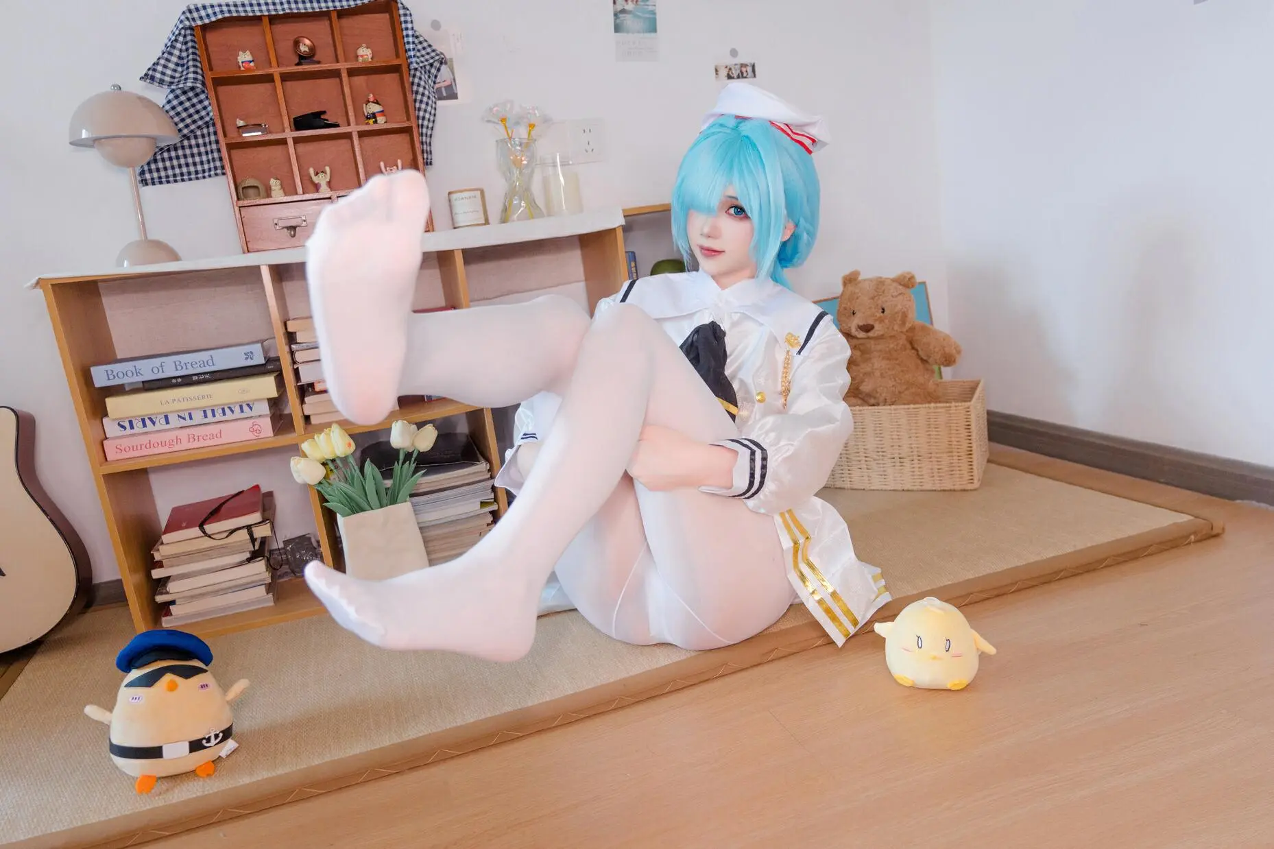 图片[4] - 雪晴Astra – 碧蓝航线 雅努斯·踌躇的换衣时间 - 幻域写真 - cosplay高清美图分享平台