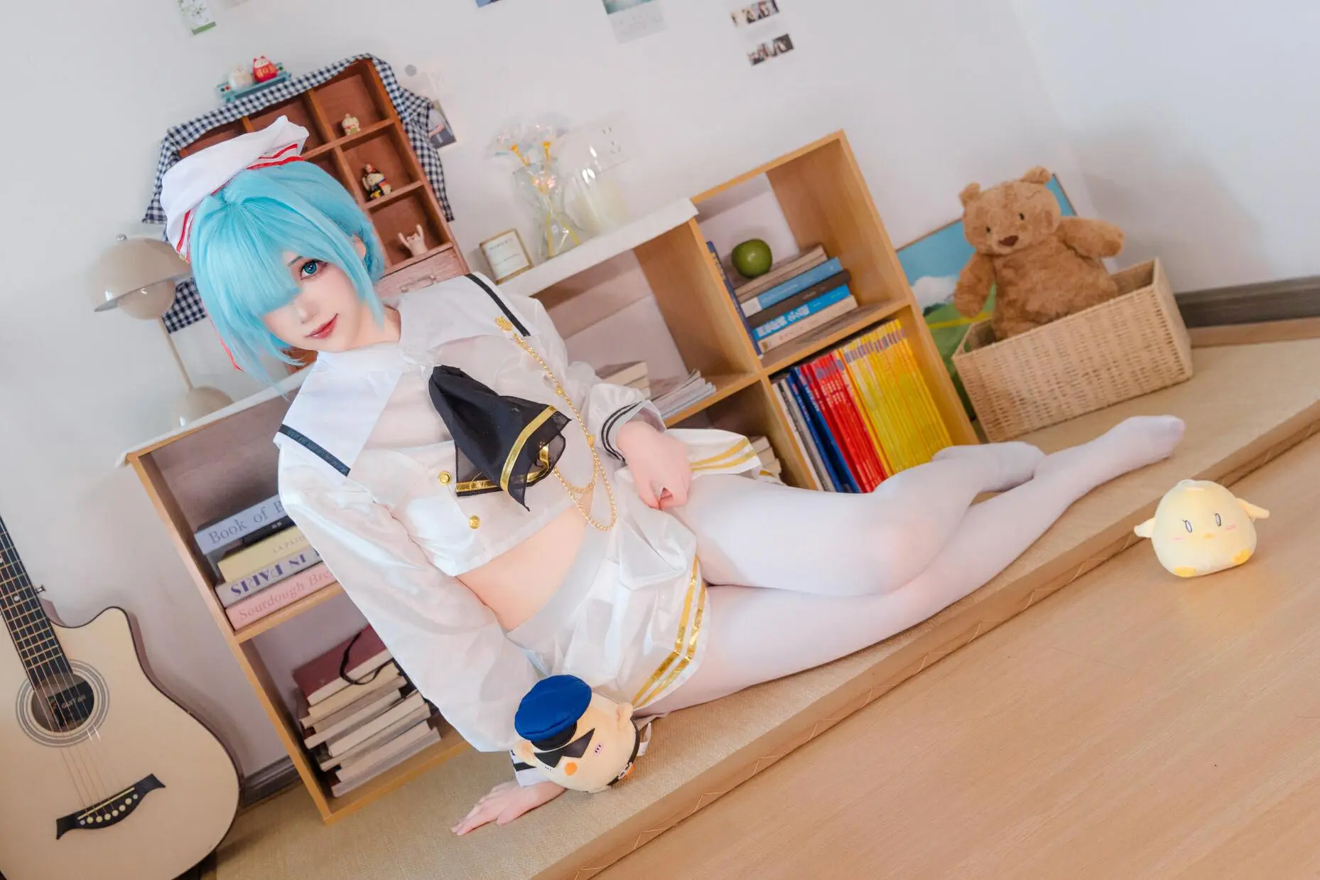 图片[3] - 雪晴Astra – 碧蓝航线 雅努斯·踌躇的换衣时间 - 幻域写真 - cosplay高清美图分享平台