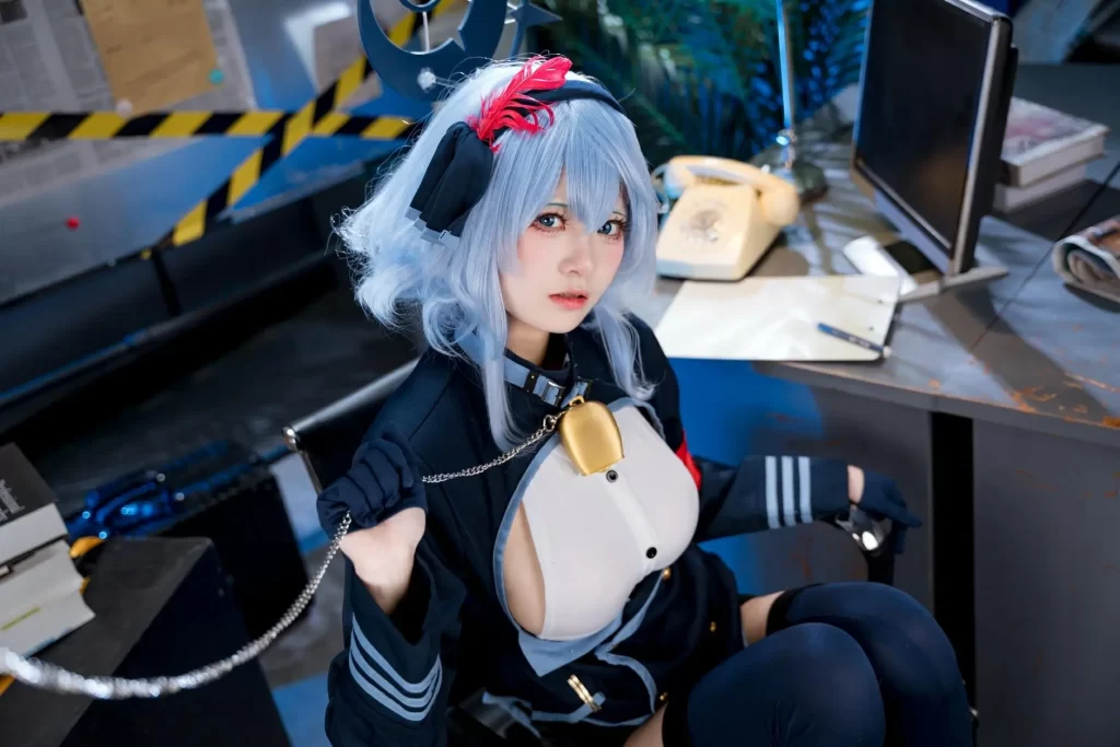 图片[4] - 九柒喵 – 蔚蓝档案 天雨亚子 - 幻域写真 - cosplay高清美图分享平台