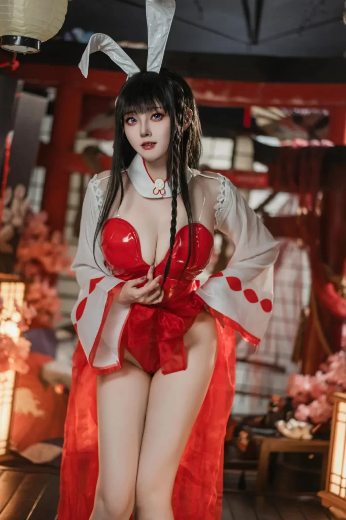 图片[7] - Natsuko_夏夏子 – 碧蓝航线 大山巫女兔 - 幻域写真 - cosplay高清美图分享平台