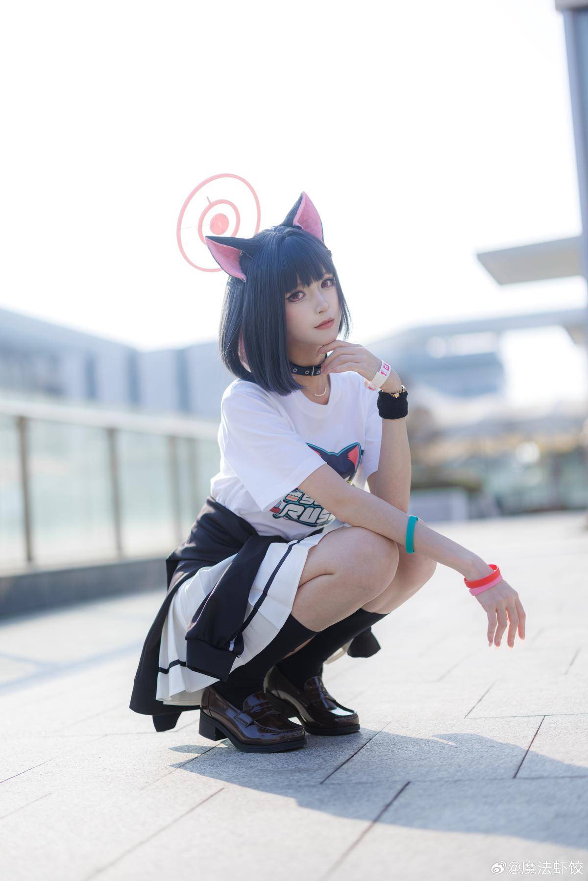 魔法虾饺扮演杏山和纱，COS还原度真不错！ - 幻域写真 - cosplay高清美图分享平台