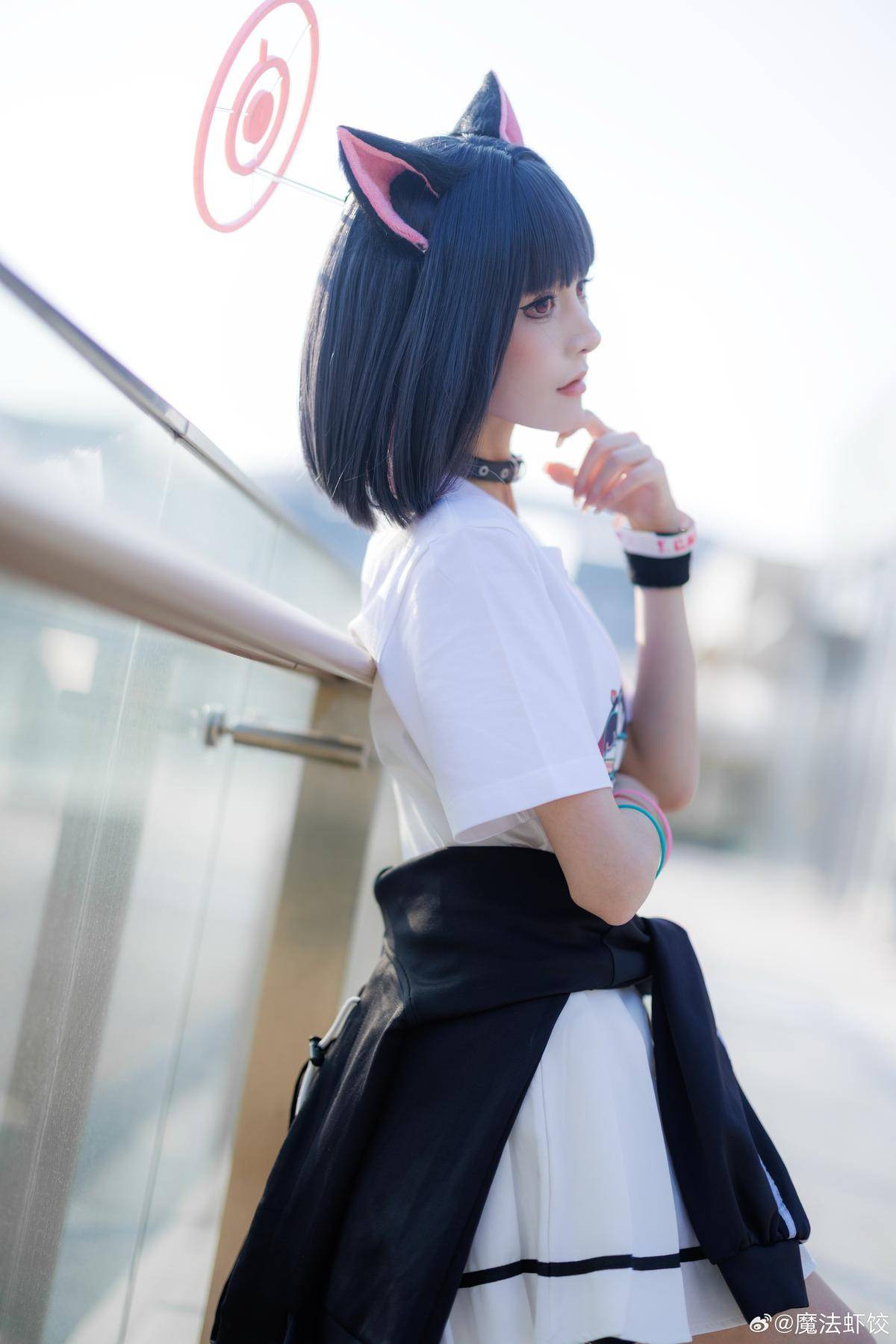 魔法虾饺扮演杏山和纱，COS还原度真不错！ - 幻域写真 - cosplay高清美图分享平台