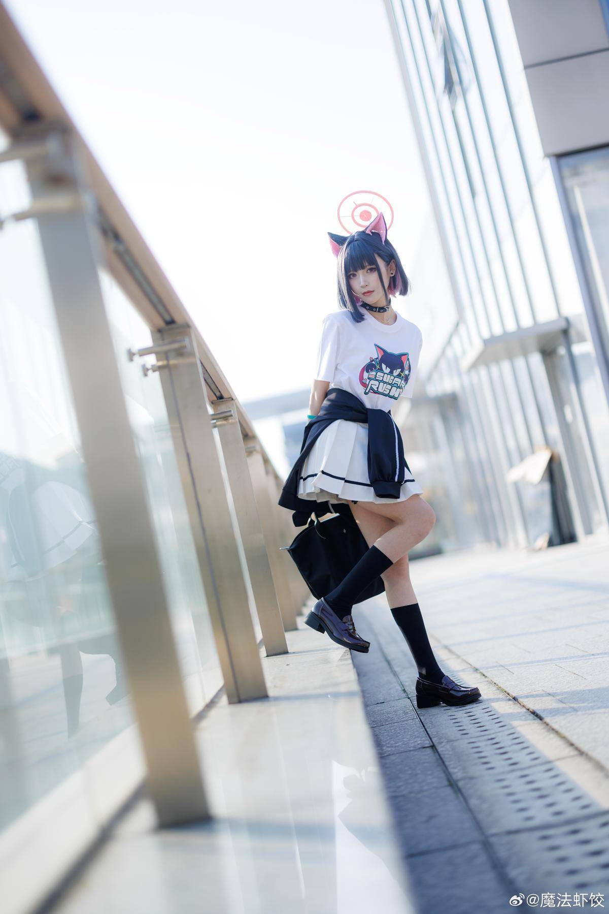 魔法虾饺扮演杏山和纱，COS还原度真不错！ - 幻域写真 - cosplay高清美图分享平台