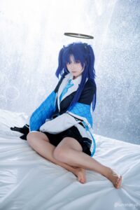 lunananya 蔚蓝档案 早濑优香在线看图,蓝色智慧与纯真魅力的光影交织写真全记录 - 写真杂货铺 - 高清最新Coser写真合集