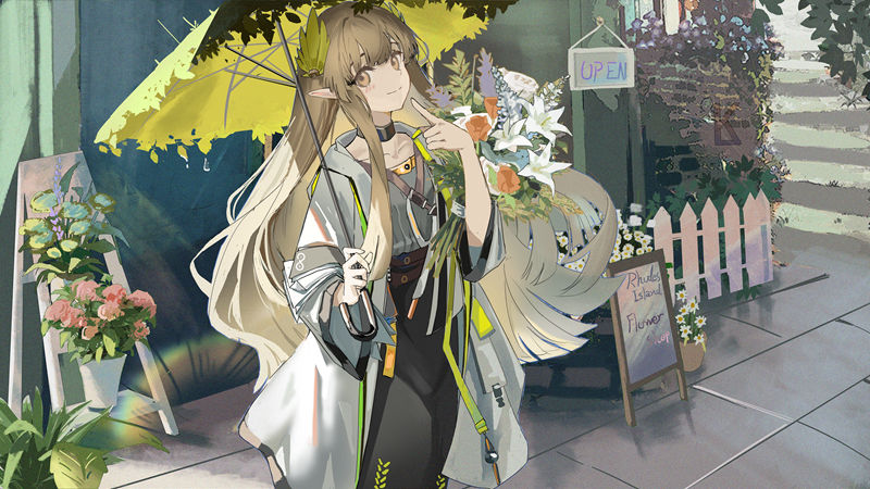 手游《明日方舟(Arknights)》的壁纸图片CG包 - 幻域写真 - cosplay高清美图分享平台