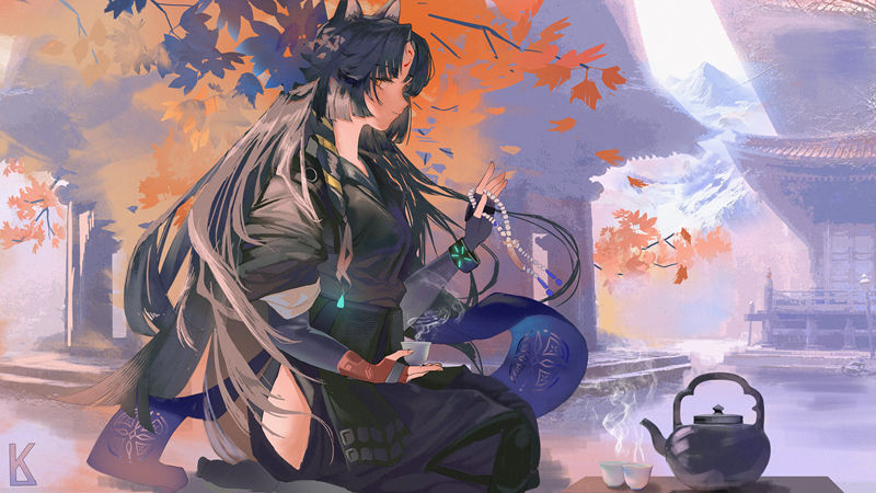 图片[14] - 手游《明日方舟(Arknights)》的壁纸图片CG包 - 幻域写真 - cosplay高清美图分享平台