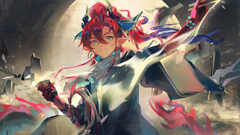 图片[16] - 手游《明日方舟(Arknights)》的壁纸图片CG包 - 幻域写真 - cosplay高清美图分享平台