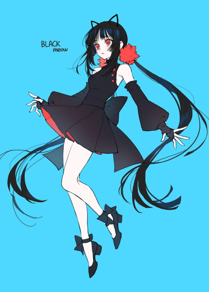 图片[2] - [画师推荐][BLACKmeow(miji_black)]Pixiv+instagram+推特图片包[330P] - 幻域写真 - cosplay高清美图分享平台