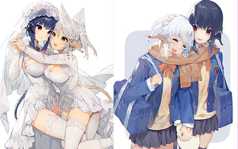 [画师推荐][Akizone(akizone_aki)]Pixiv+instagram+deviantart+推特图片包[488P] - 幻域写真 - cosplay高清美图分享平台