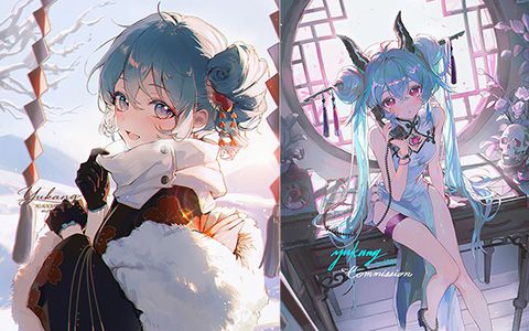 [画师推荐][ユカン(yutttang)]Pixiv+推特图片包[77P] - 幻域写真 - cosplay高清美图分享平台