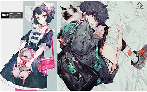 [画师推荐][Grandia元(grandia42783429)]Pixiv+推特图片包[466P] - 幻域写真 - cosplay高清美图分享平台