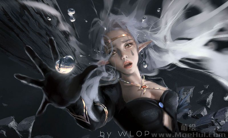 图片[9] - [画师推荐][wlop(wlopwangling)]Pixiv+推特图片包[585P] - 幻域写真 - cosplay高清美图分享平台