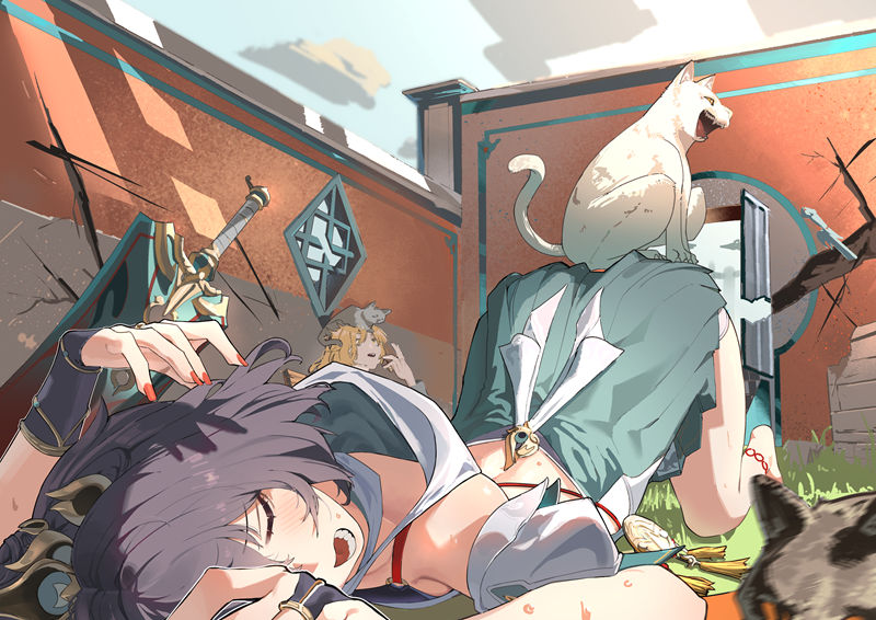 图片[4] - [Cry(curryman)]Pixiv+推特图片包[107P] - 幻域写真 - cosplay高清美图分享平台