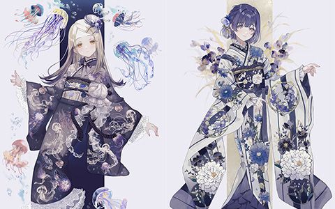 [画师推荐][傘舟(kasa_fune)]Pixiv+tumblr+推特图片包[94P] - 幻域写真 - cosplay高清美图分享平台