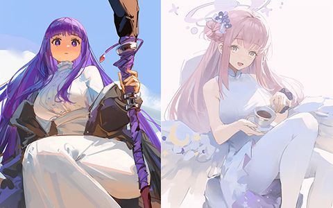 [画师推荐][阿没MEInoss(MEINOSS)]Pixiv+推特图片包[264P] - 幻域写真 - cosplay高清美图分享平台