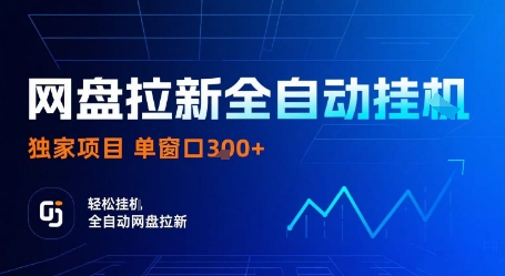 网盘拉新全自动挂G，独家项目，全自动运行完成拉新做任务，单窗口3张+【揭秘】 - 青笺杂货铺