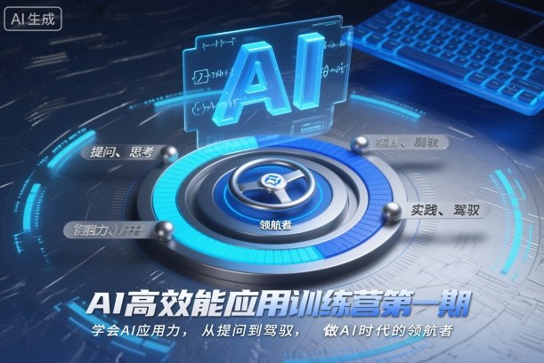 AI高效能应用训练营第一期，学会AI应用力，从提问到驾驭，做AI时代的领航者 - 青笺杂货铺 - 网创项目_软件_壁纸下载资源平台