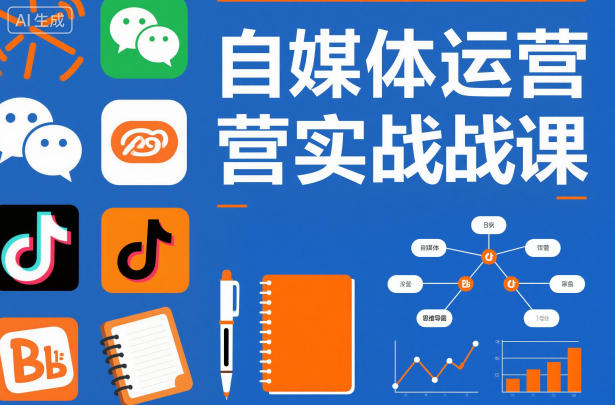 自媒体运营实战课，掌握一套系统的自媒体运营底层方法论，成为优秀的内容创作者 - 青笺杂货铺 - 网创项目_软件_壁纸下载资源平台