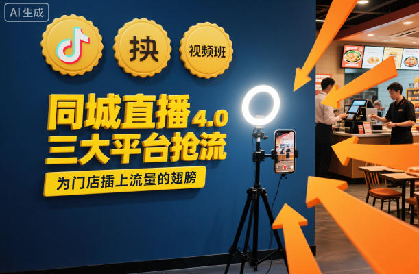 同城直播实操班4.0，三大平台抢流，为门店插上流量的翅膀 - 青笺杂货铺 - 网创项目_软件_壁纸下载资源平台