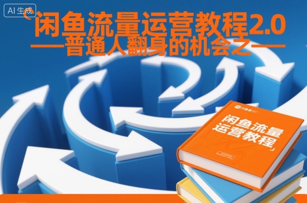 闲鱼流量运营教程2.0——普通人翻身的机会之一 - 青笺杂货铺 - 网创项目_软件_壁纸下载资源平台