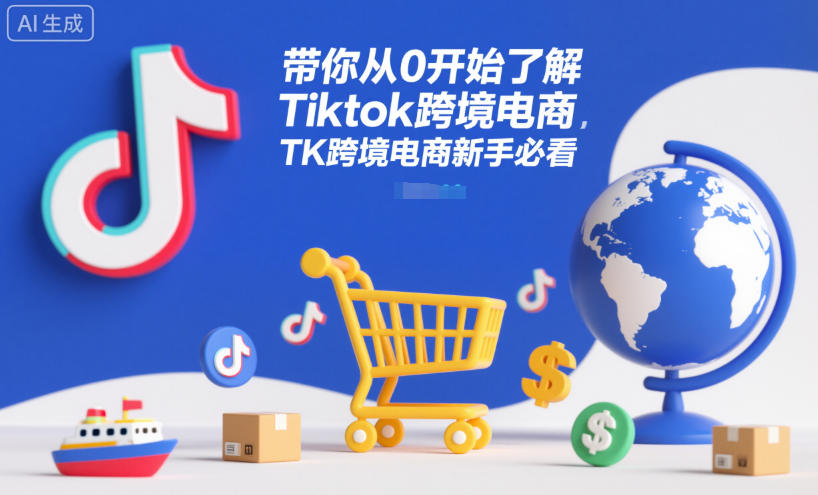 带你从0开始了解Tiktok跨境电商，TK跨境电商新手必看 - 青笺杂货铺 - 网创项目_软件_壁纸下载资源平台