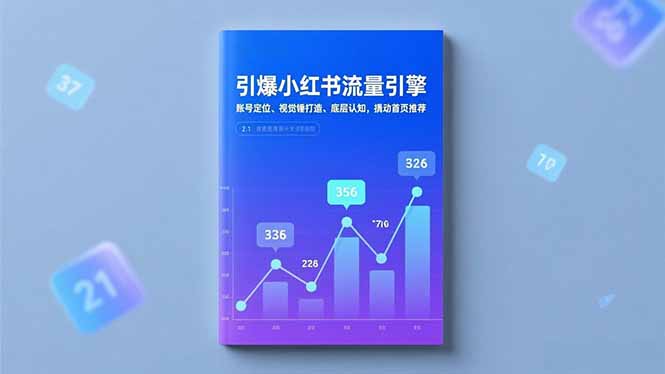 引爆小红书流量引擎，账号定位、视觉锤打造、底层认知，撬动首页推荐 - 青笺杂货铺 - 网创项目_软件_壁纸下载资源平台