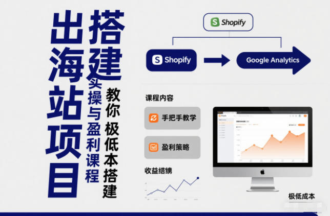 小淘出海站项目，搭建实操与盈利课程，手把手教你用极低成本搭建 - 青笺杂货铺 - 网创项目_软件_壁纸下载资源平台