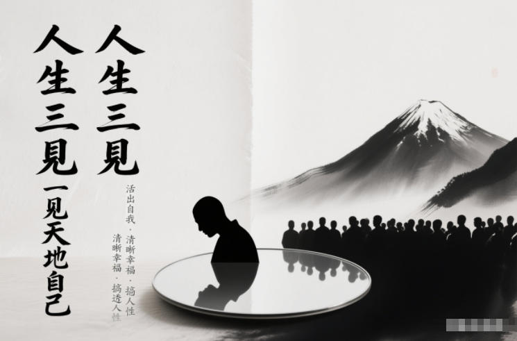 人生三见一见天地见众生见自己，活出自我拥有清晰幸福人生，搞透人性 - 青笺杂货铺 - 网创项目_软件_壁纸下载资源平台