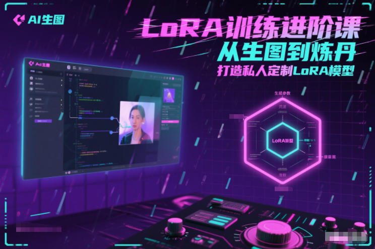 LoRA训练进阶课，从生图到炼丹，打造私人定制LoRA模型 - 青笺杂货铺 - 网创项目_软件_壁纸下载资源平台