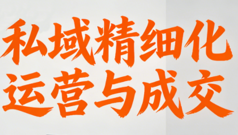 楚老师·私域精细化运营与成交 - 青笺杂货铺 - 网创项目_软件_壁纸下载资源平台